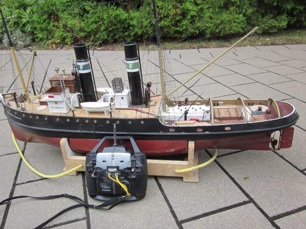 A model of the Franklin Foundation Sea Rescue Tug